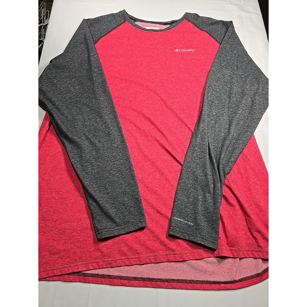 Columbia Omni-Wick Henley 3XT Gorpcore Hiking Performance Men's